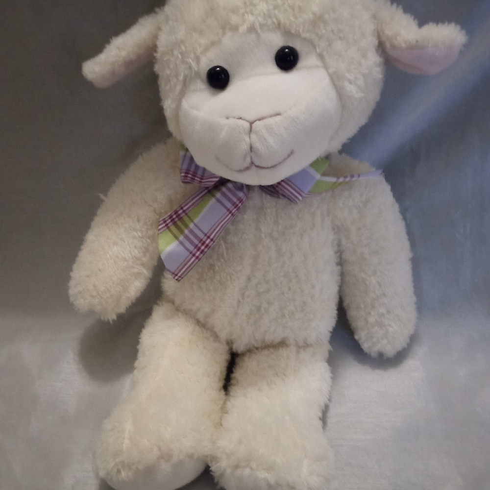 Melissa & Doug Cream and Green Stuffed Animal Collection